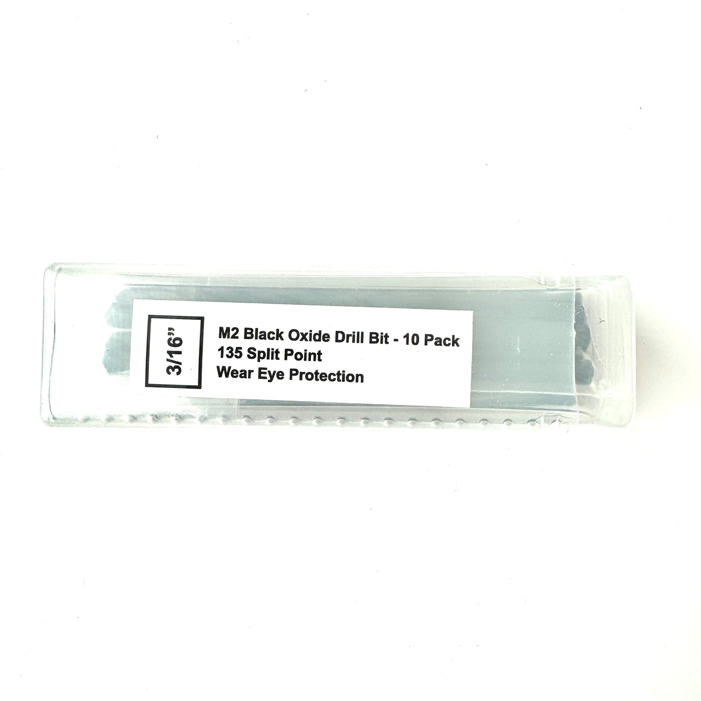 3/16" Black Oxide Drill Bit 10 Pack