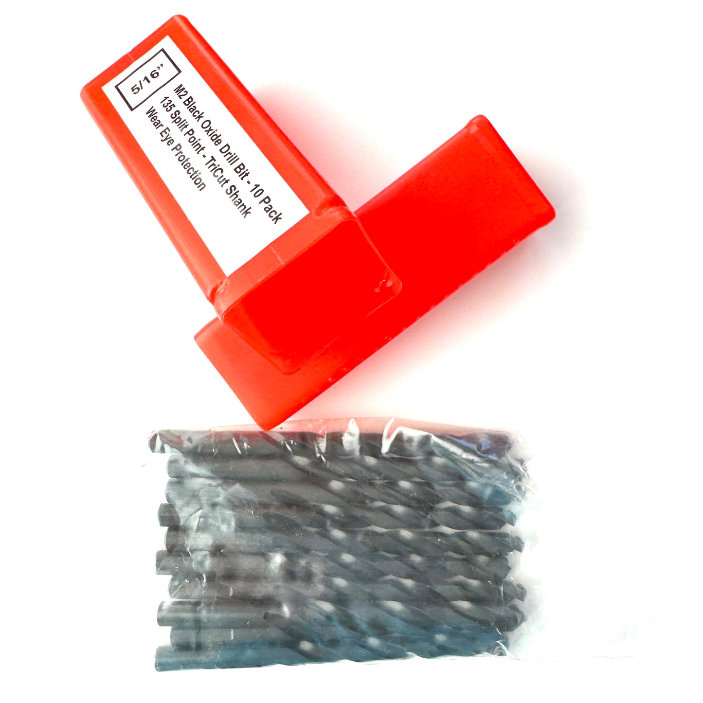 5/16" Black Oxide Drill Bit 10 Pack