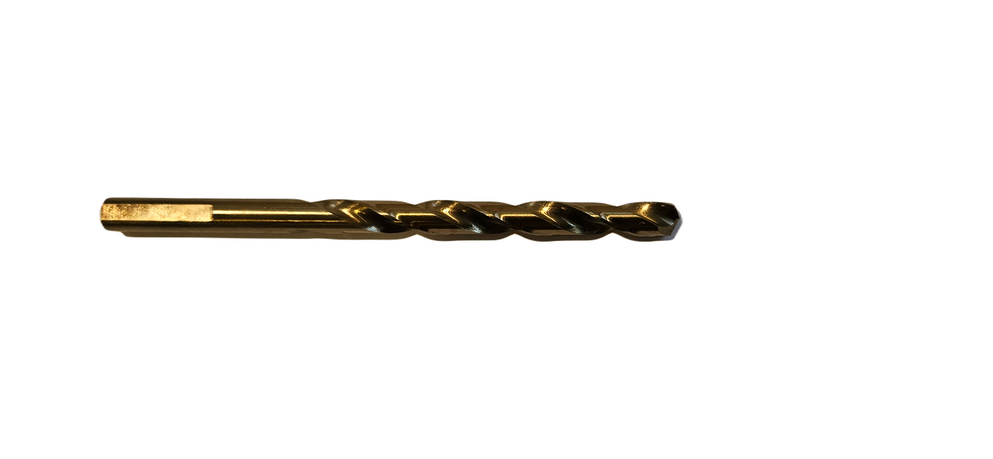1/4" Cobalt Drill Bit 10 Pack