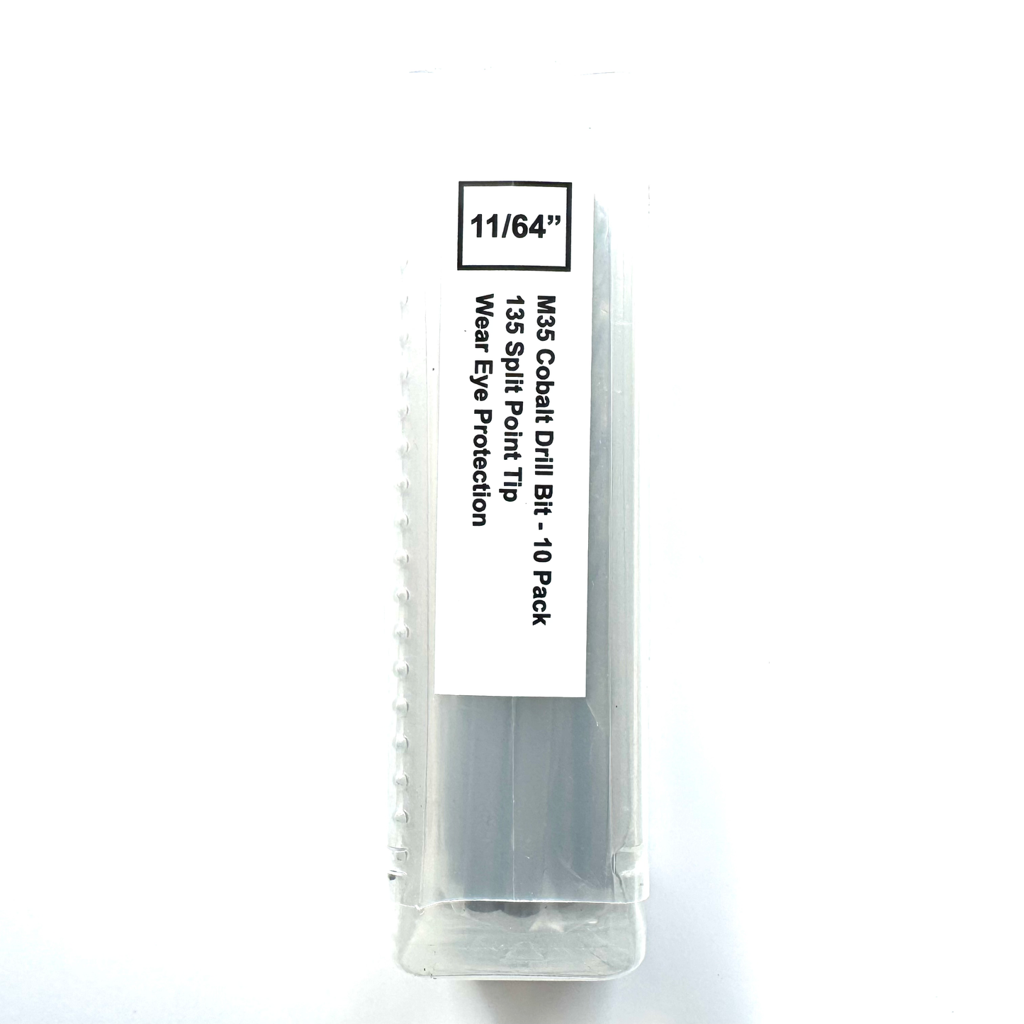 11/64" Cobalt Drill Bit 10 Pack