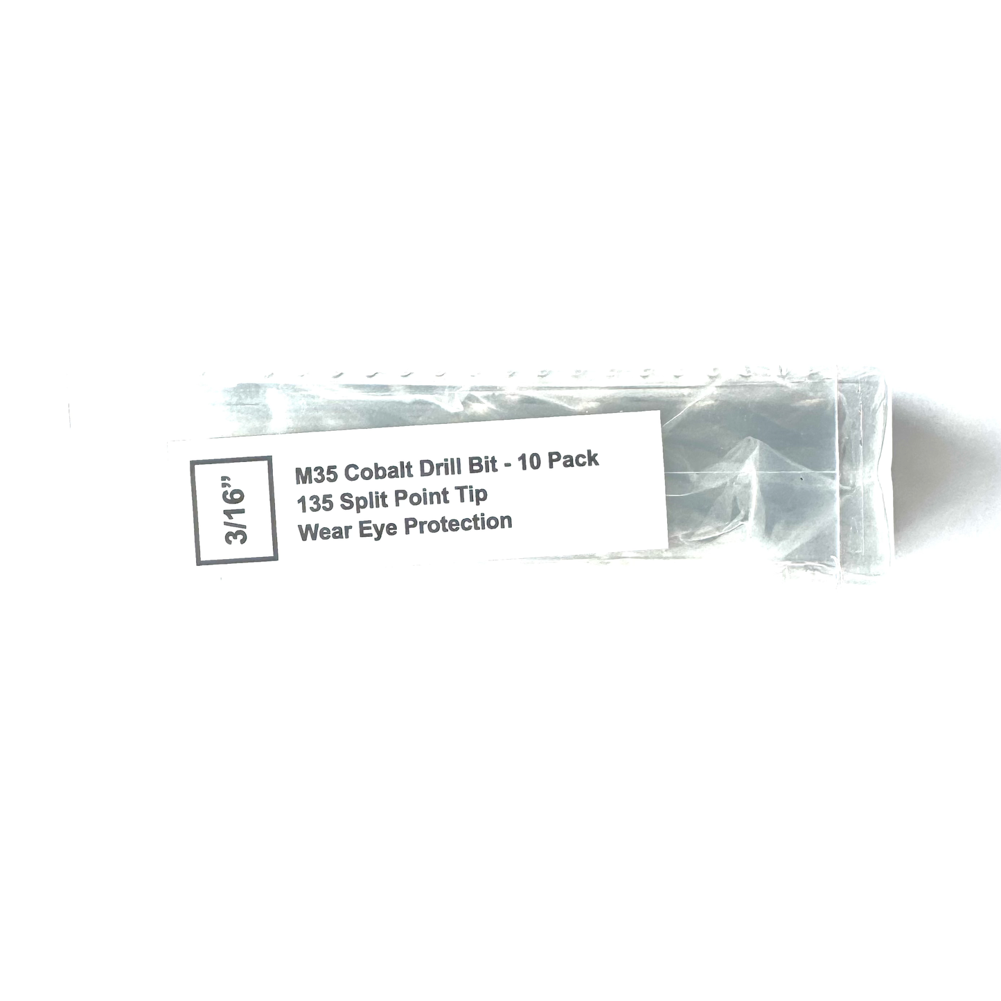 3/16" Cobalt Drill Bit 10 Pack