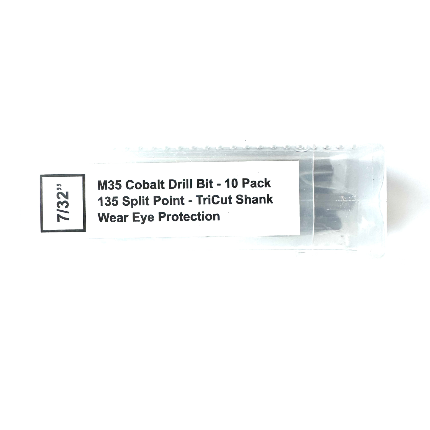 7/32" Cobalt Drill Bit 10 Pack