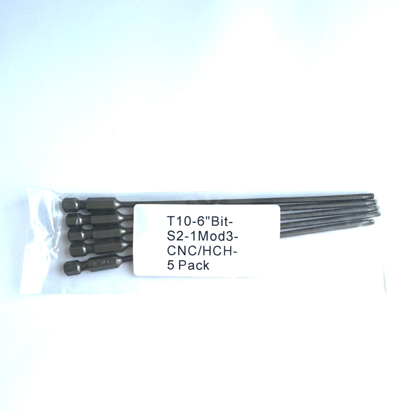 T10 Torx Drive Bit 6-inch length
