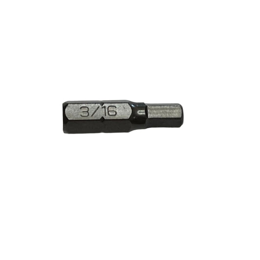 3/16" Hex Insert Bit 1-inch length