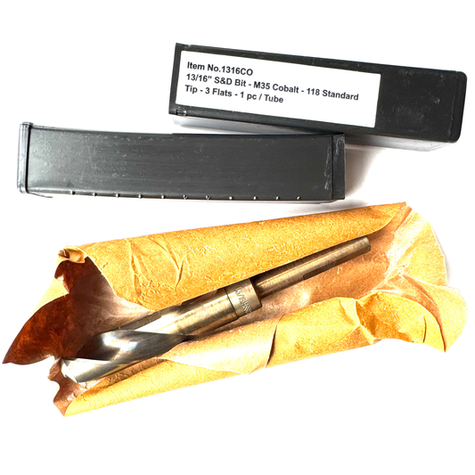 13/16" Cobalt Drill Bit