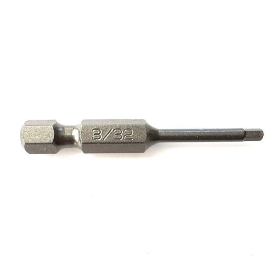 3/32" Hex Power Bit 2-inch length
