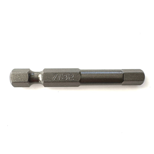 7/32" Hex Power Bit 2-inch length