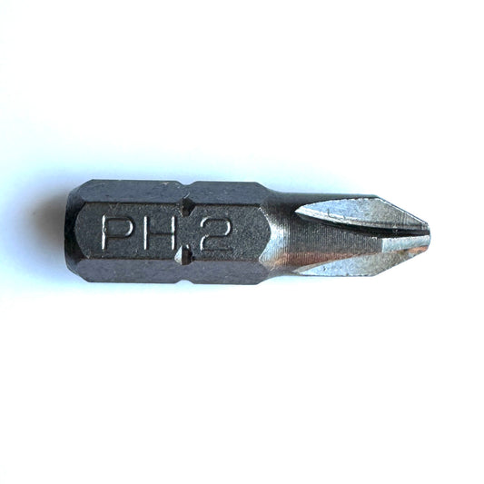 PH2 Phillips Power Bit 1-inch length