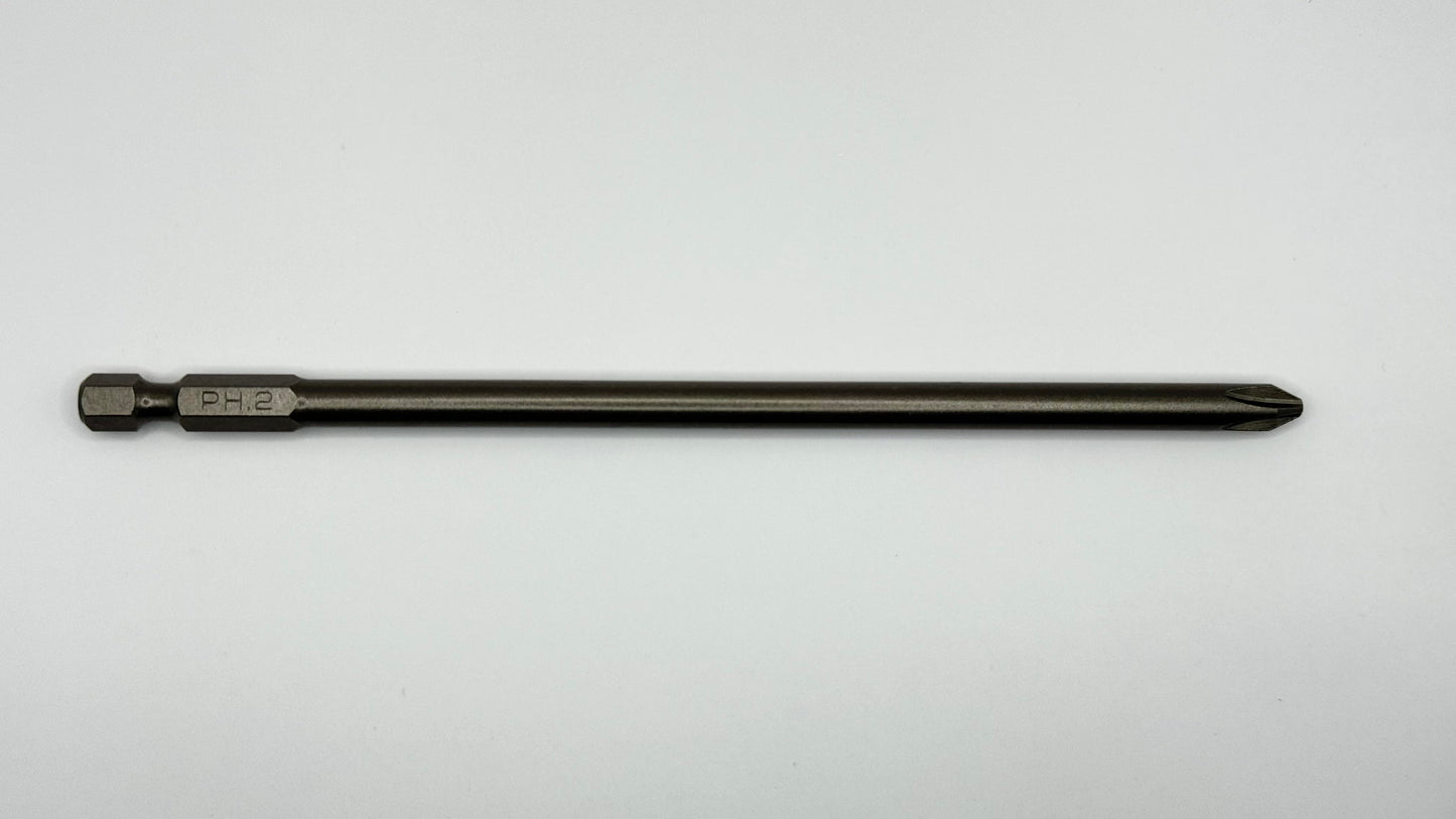 PH2 Phillips Power Bit 6-inch length
